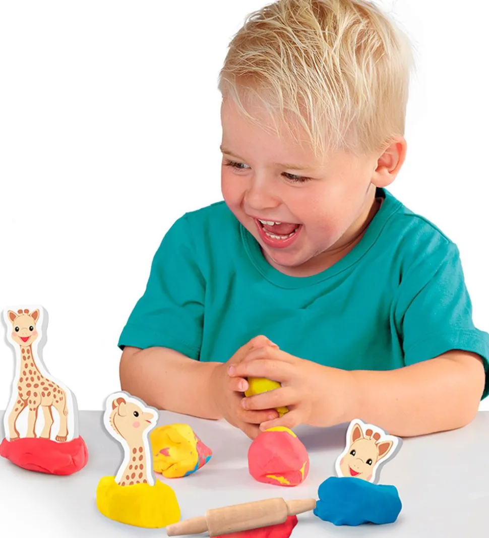 SES Creative x Sophie La Girafe - Dyr m. Modellervoks