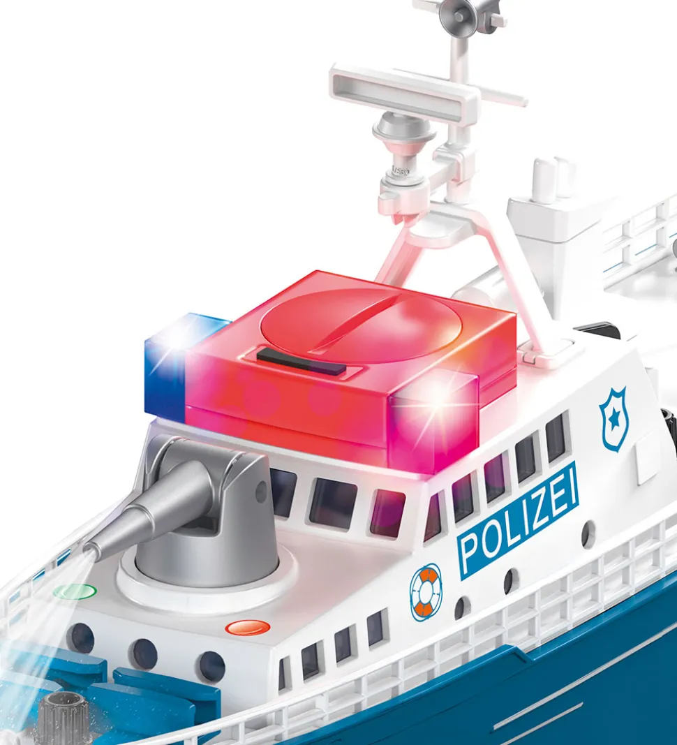 Siku Politi Båd - Blå