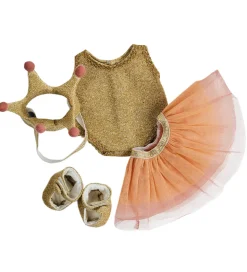 Smallstuff Dukketøj - Beige Glitter