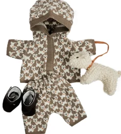 Smallstuff Dukketøj m. Hund - Brown