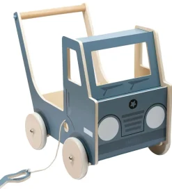 Smallstuff Gåvogn - Lastbil - Blå