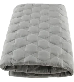 Smallstuff Legetæppe - 100x100 - Quilted - Lysegrå