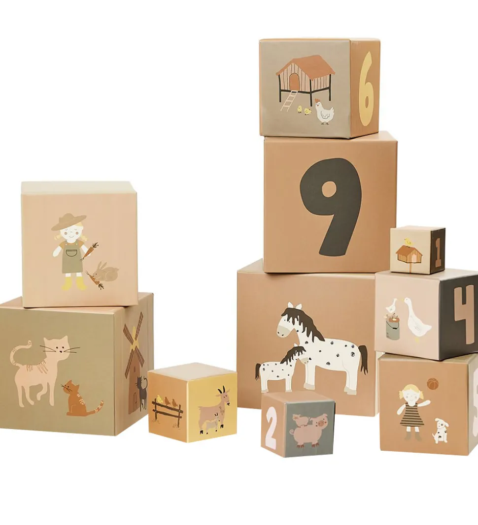 Smallstuff Stablekasser - 10 stk - Farm and Dolls