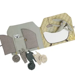 Smallstuff Stofbog m. Bamse - Tiny House - Badeværelse