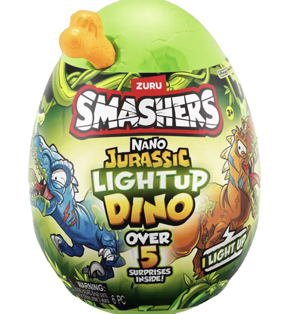 Smashers - Nano Jurassic Light Up Dino Egg
