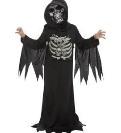 Smiffys Udklædning - Skeleton Reaper - Sort