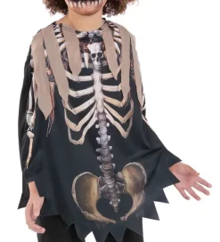 Smiffys Udklædning - Voodoo Witch Doctor Poncho - Brun/Sort