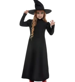 Smiffys Udklædning - Wicked Witch Girl - Sort