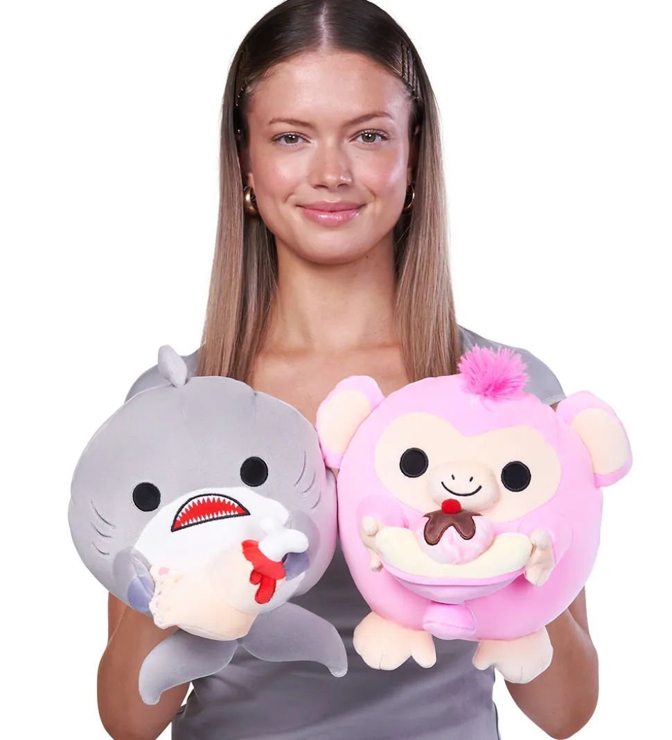 Snackles Bamse - 20 cm - Hajen Finn m. Ben