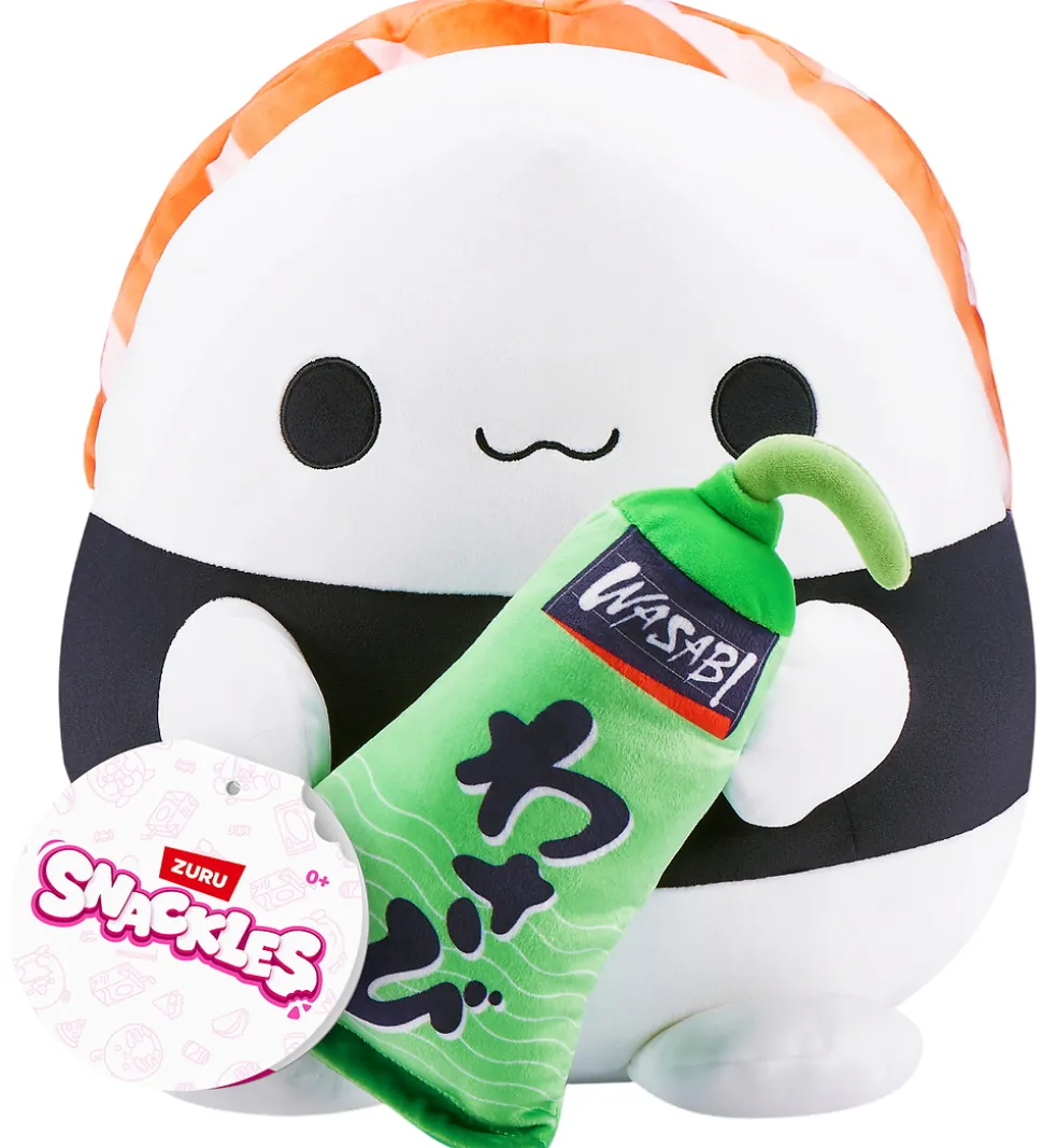 Snackles Bamse - 20 cm - Laksen Eva m. Wasabi