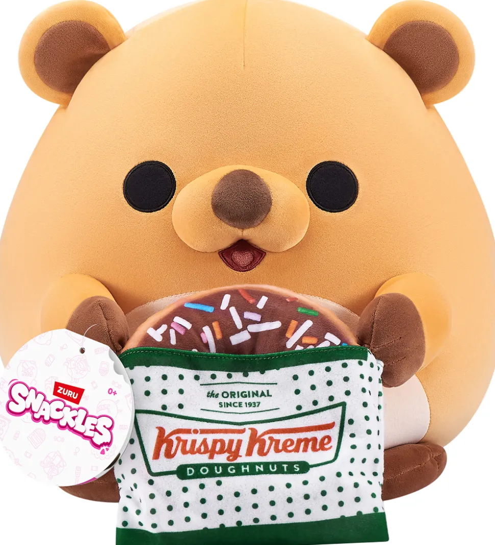 Snackles Bamse - 20 cm - Quokkaen Frankie m. Krispy Kreme Donut