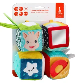 Sophie la Girafe Aktivitetslegetøj - 4 Multi Activities Cubes