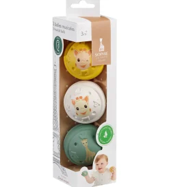 Sophie la Girafe Musik Bolde - 3 Musical Balls