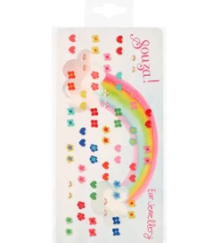 Souza Øreringe Klistermærker - 35 par - Flowers/Hearts