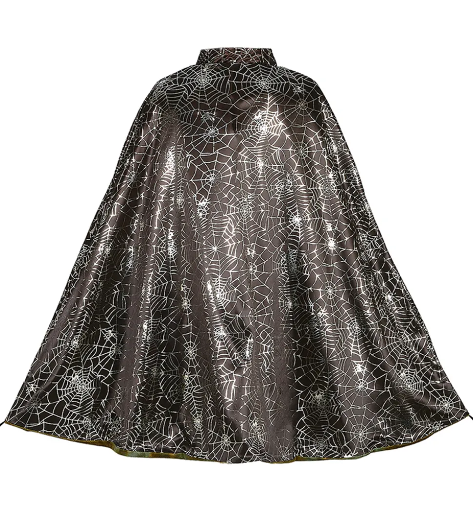 Souza Udklædning - Vendbar - Kappe - T-rex/Spindelvæv - Grøn/Sor