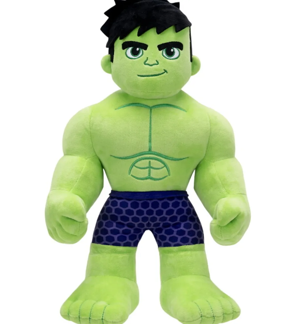 Spidey Bamse m. Lyd - Spidey My Friend Hulk