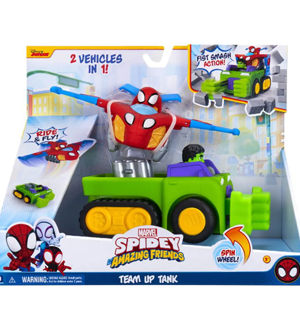Spidey Køretøjer - 2-i-1 - Team-Up Tank