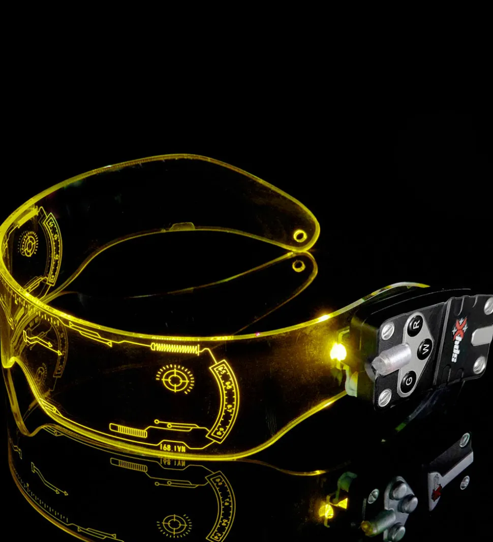 SpyX Natmissionsbriller - LED lys