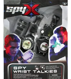 SpyX Walkie Talkies - Wrist - Sort