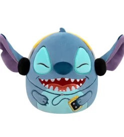 Squishmallows Bamse - 20 cm - Stitch m. Hørertelefoner