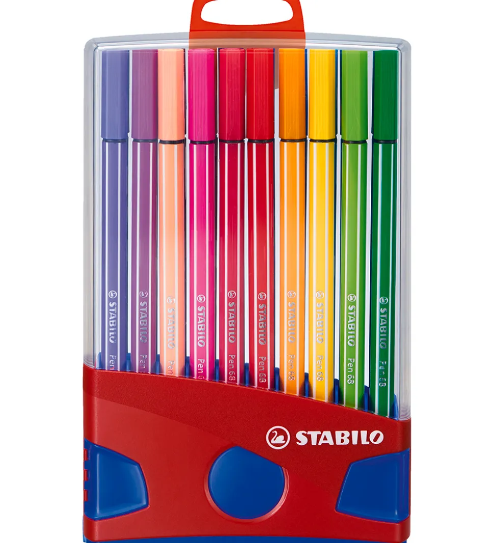Stabilo Tuscher - Pen 68 ColorParade - 20 stk. - Multifarvet