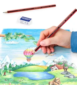 Staedtler Farveblyanter - Noris Upcycled Wood - 12 stk.