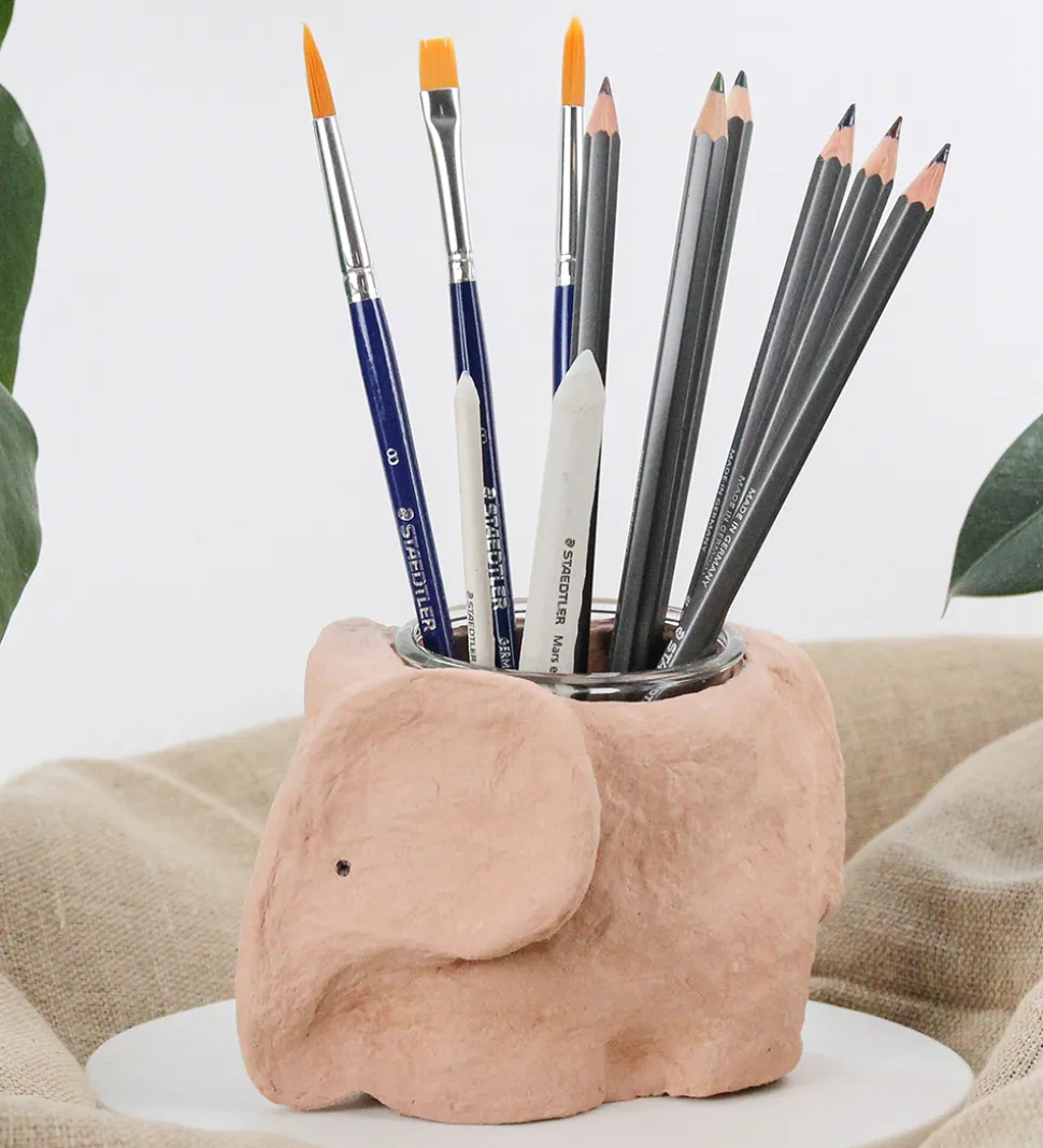 Staedtler FIMO Modellervoks - Træ Effekt - 350g - Brun