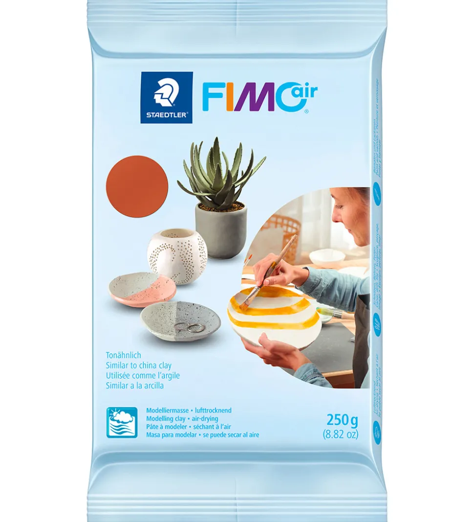 Staedtler FIMO Modellervoks - Air - 250g - Terracotta