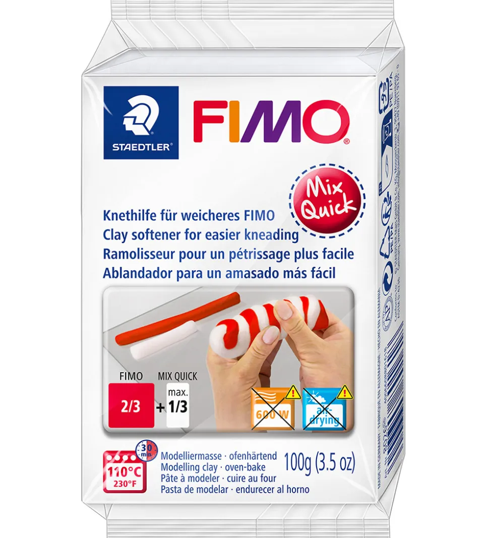 Staedtler FIMO Modellervoks-blødgører - Mix Qiuck - 100 g - Hvid