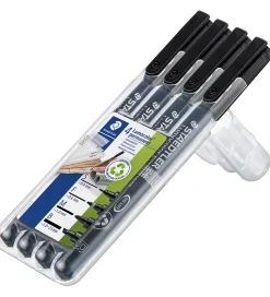 Staedtler Tuscher - 4 stk. - Lumocolor Perm OHP - Sort