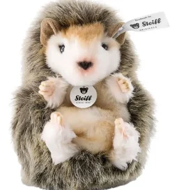 Steiff Bamse - 10cm - Joggi Baby Hedgehog - Mørkebrun