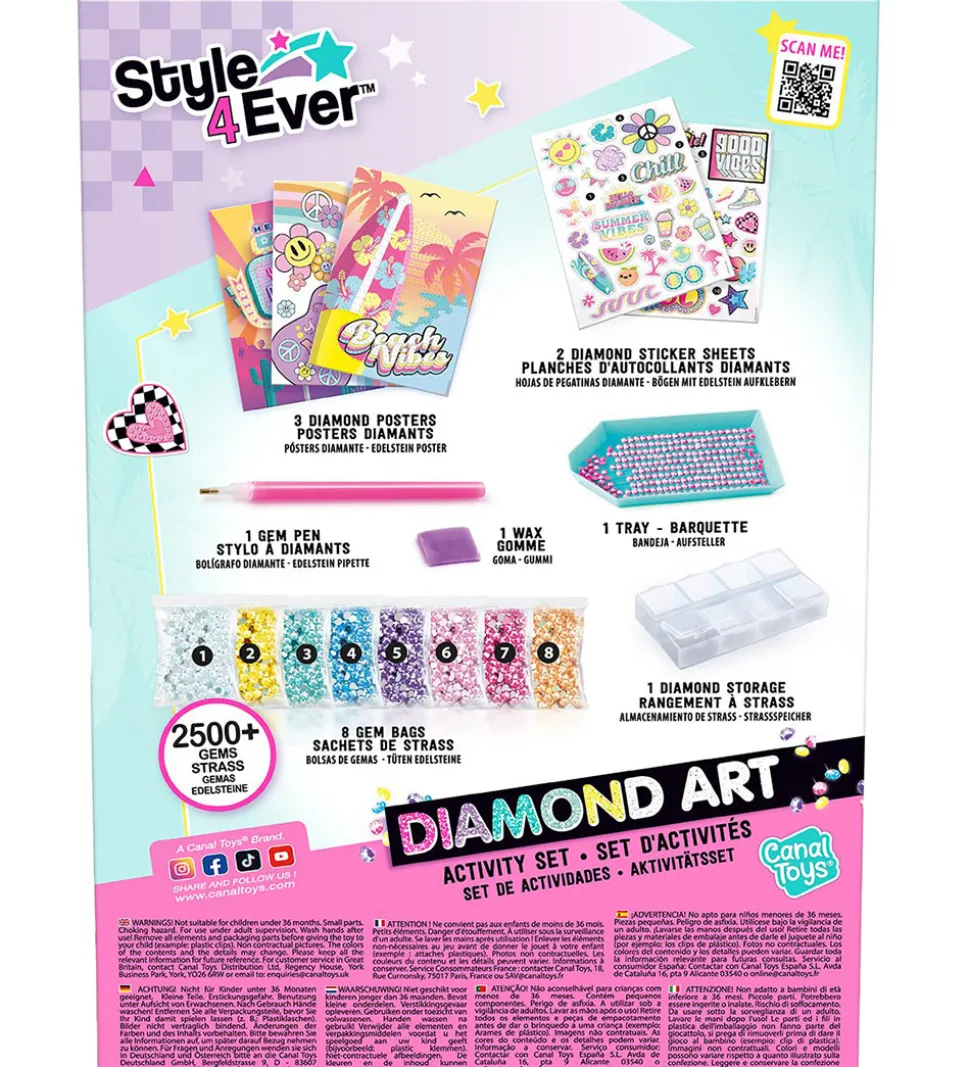 Style 4 Ever Diamond Art - Refillsæt