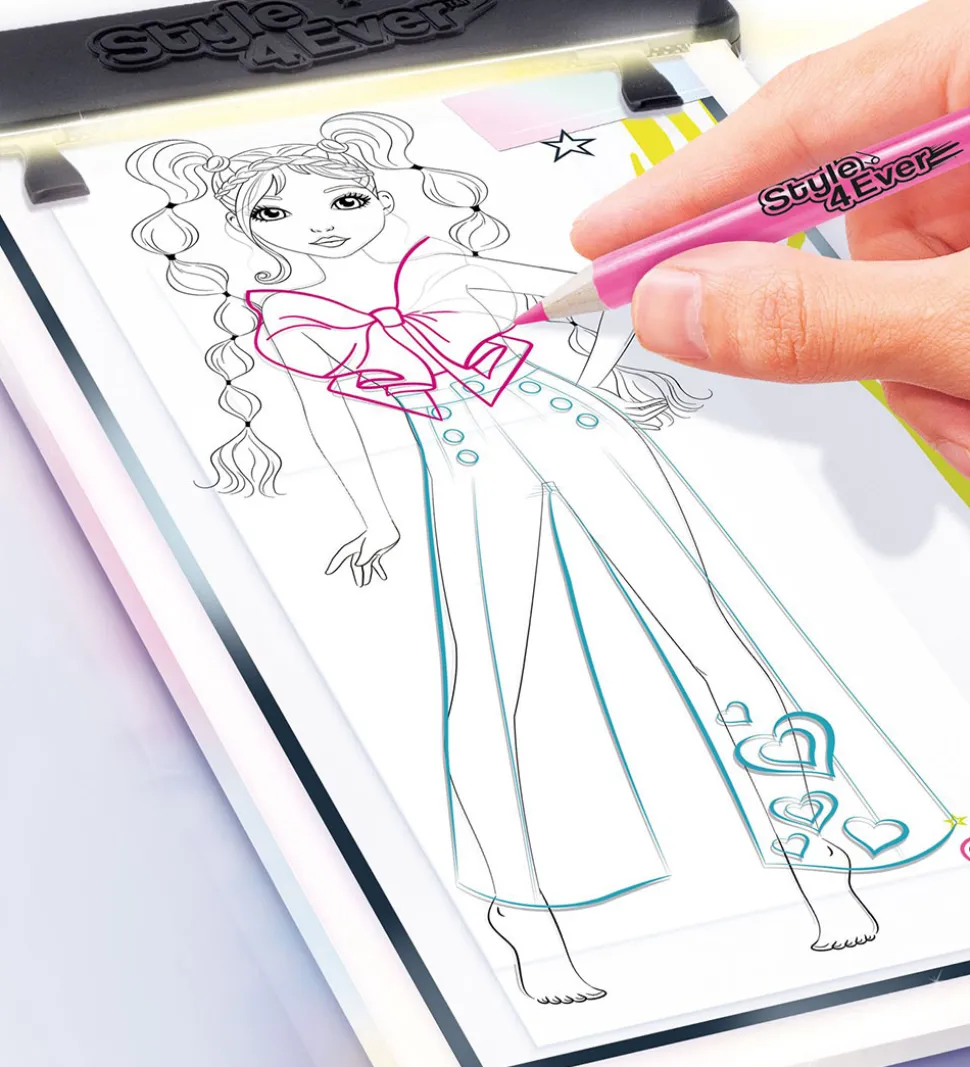 Style 4 Ever Fashion Designer Pad m. Lys