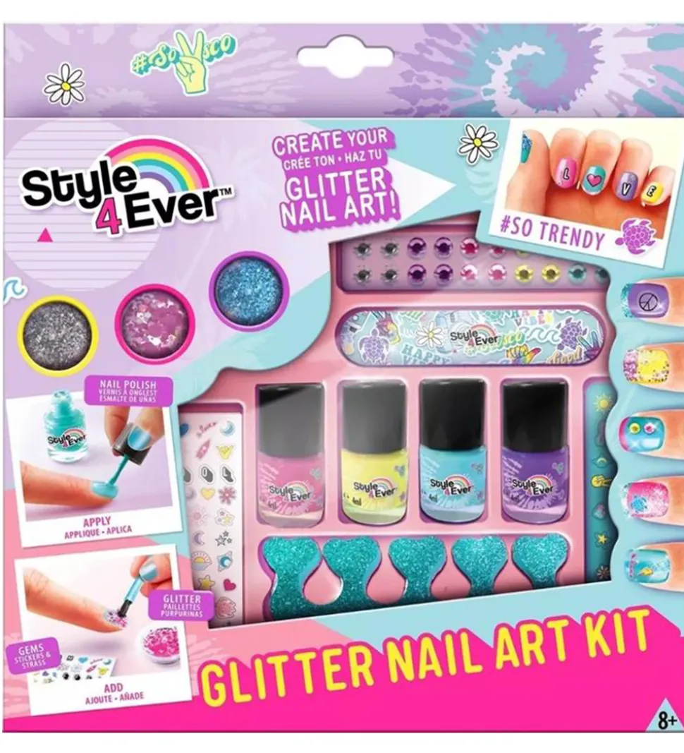 Style 4 Ever Glitter Neglekunst Kit