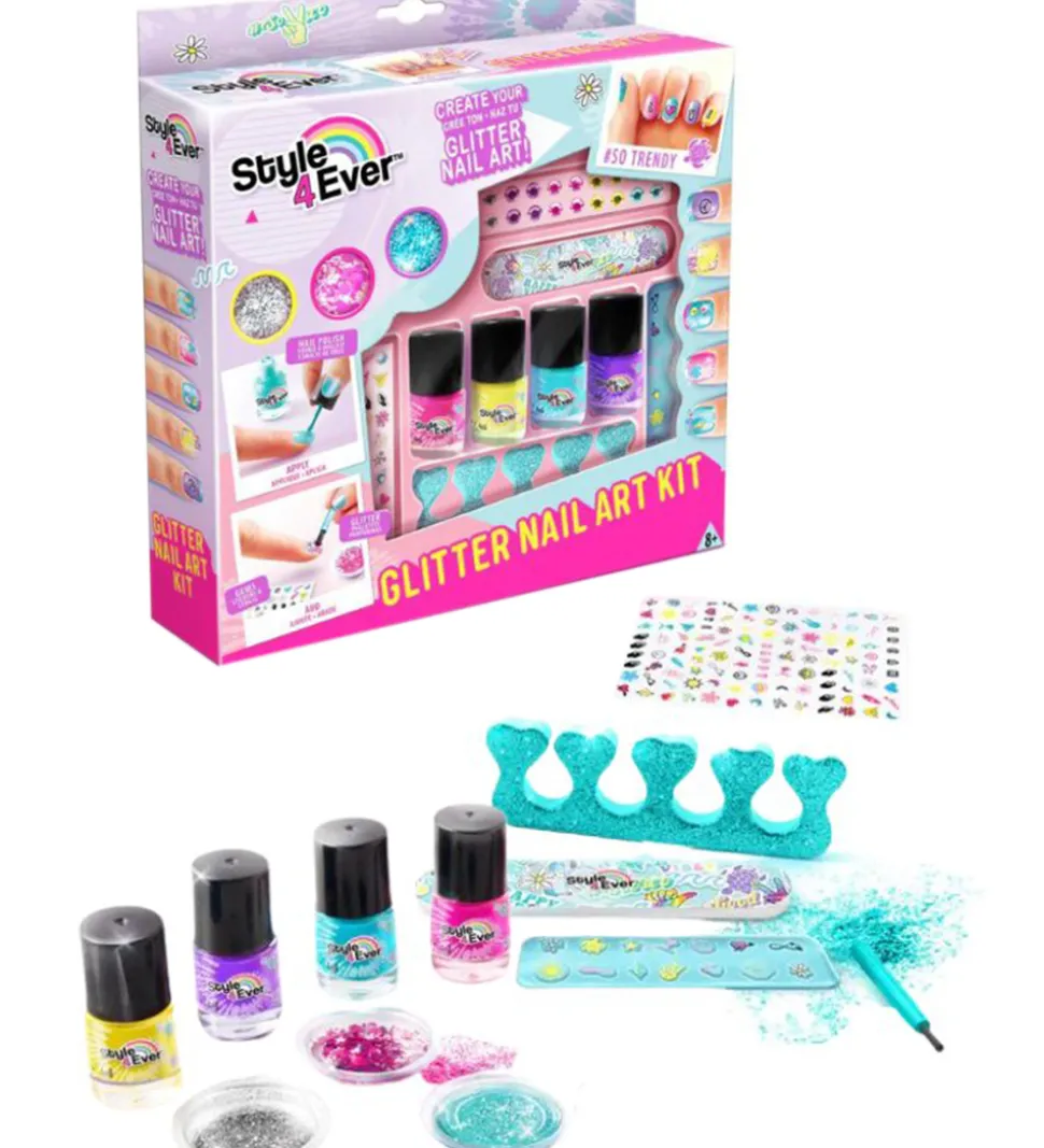 Style 4 Ever Glitter Neglekunst Kit