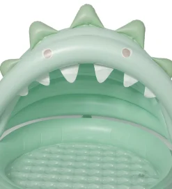SunnyLife Badebassin - 100x115 cm - Grøn Dino