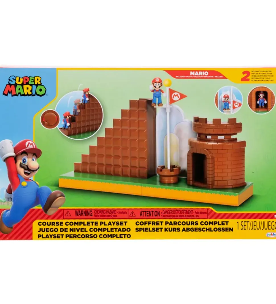 Super Mario - Nintendo Super Mario 2.5 Level End Playset