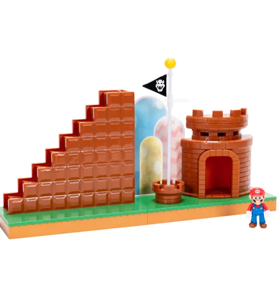 Super Mario - Nintendo Super Mario 2.5 Level End Playset