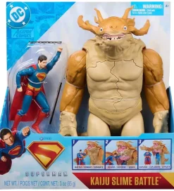 Superman Legetøjsfigurer - Kaiju & Superman - Slime Battle