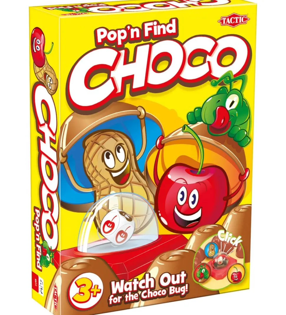 TACTIC Brætspil - Pop'N'Find - Choco