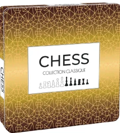 TACTIC Brætspil - Skak - Collection Classique - Træ