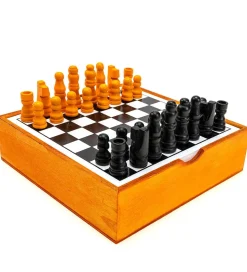 TACTIC Brætspil - Træ - Skak