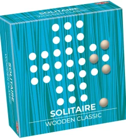 TACTIC Brætspil - Træ - Solitaire