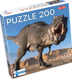 TACTIC Puslespil - Tyrannosaurus - 200 Brikker