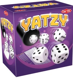 TACTIC Spil - Yatzy m. Raflebæger