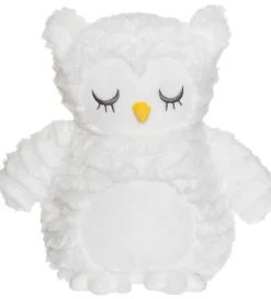 Teddykompaniet Varmepude - Ugle - Hvid - 23 cm
