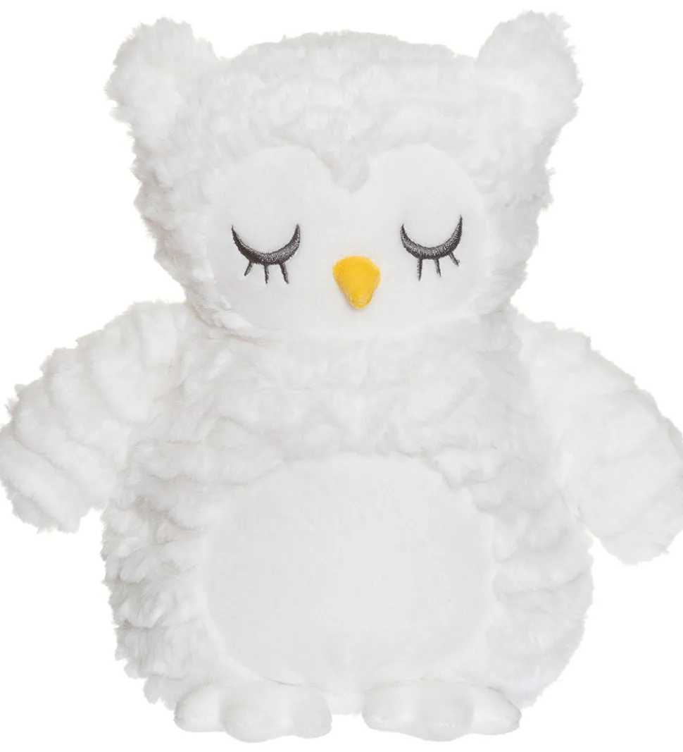 Teddykompaniet Varmepude - Ugle - Hvid - 23 cm