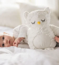 Teddykompaniet Varmepude - Ugle - Hvid - 23 cm