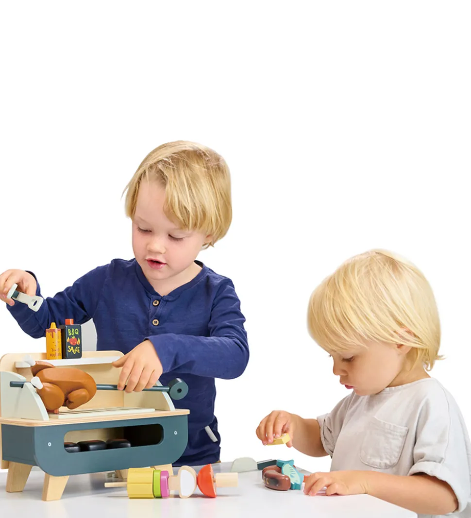 Tender Leaf Trælegetøj - BBQ Grillsæt