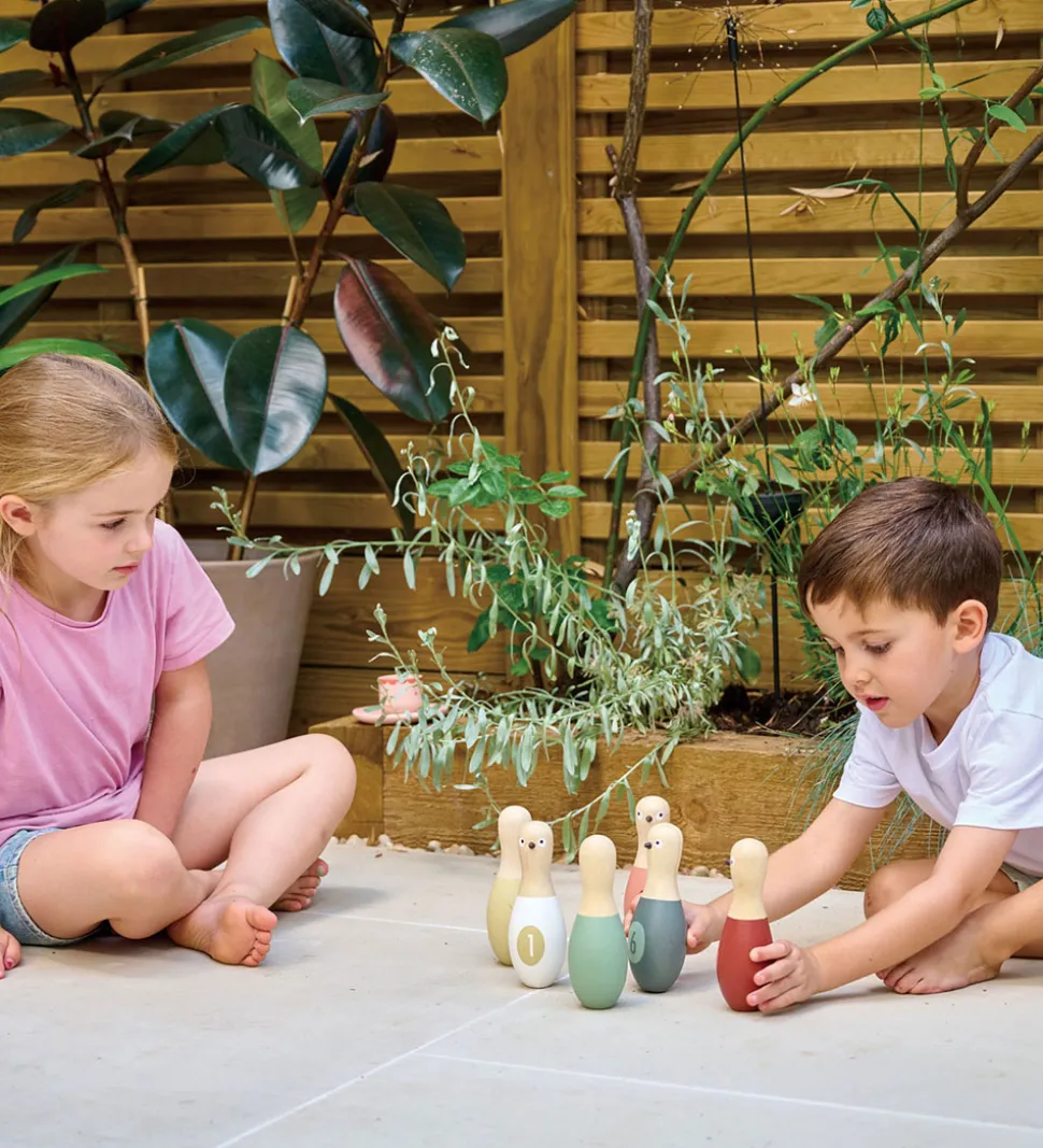 Tender Leaf Bowlingsæt - Træ - 8 Dele